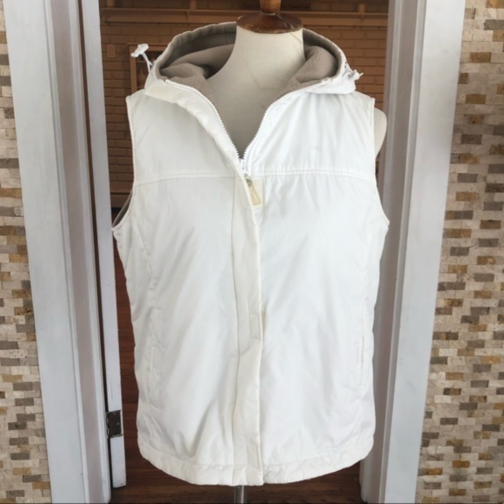 Winter vest, white